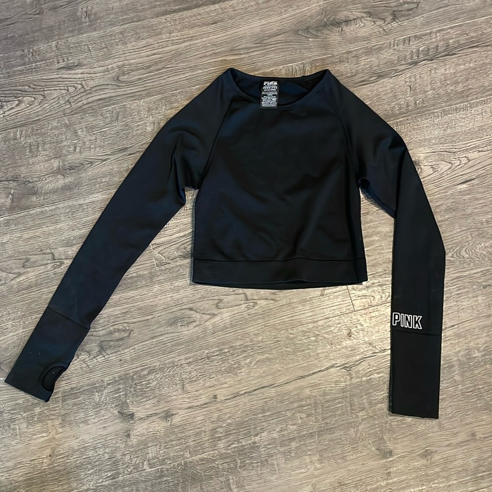 Victoria’s Secret PINK seamless cropped workout top